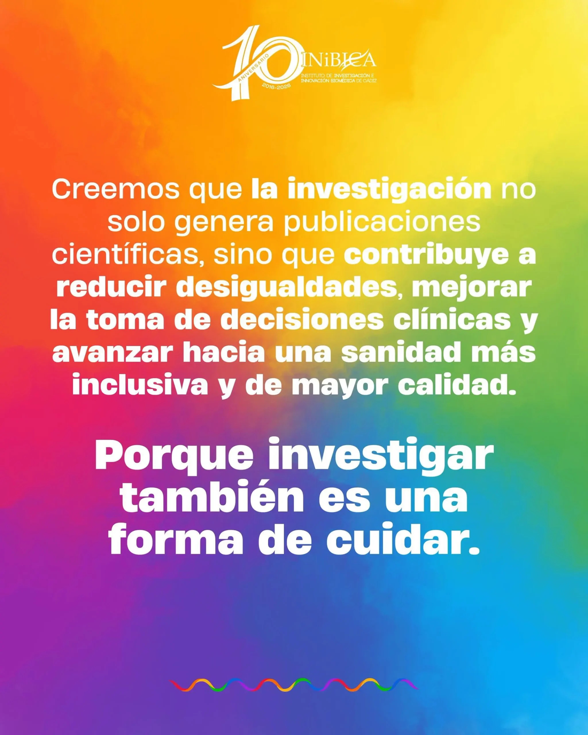 Salud más inclusiva gracias a la investigación biomédica, la apuesta de INiBICA - INiBICA
