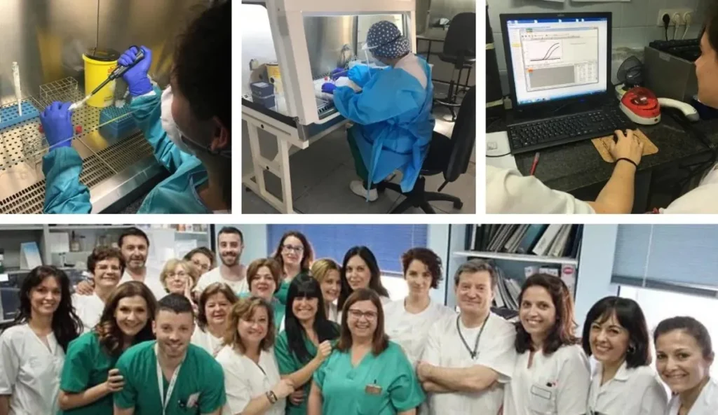 El Laboratorio del Hospital Puerta del Mar refuerza el diagnóstico frente a la COVID-19